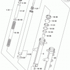 GSX250R Передняя вилка