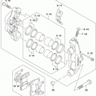 VZR1800 Front caliper (vzr1800l8 e28)