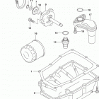 GSX250R Oil pan  /  oil pump