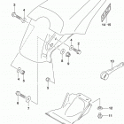 RM85 Задний бампер