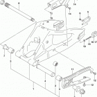 GSX,R600 Rear swingingarm