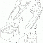 GSX,S1000 Frame cover (gsx-s1000al8 e33)