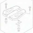 DL1000A XA Optional (top case bracket set)