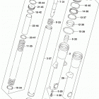 VL1500 Front fork damper (vl1500bl8 e28)