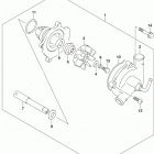 GSX1300R,A Водяной насос
