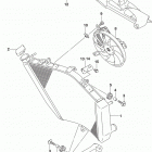 GSX,R600 Радиатор