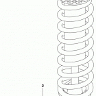 DR,Z125,L Rear shock absorber (dr-z125ll8 e03)