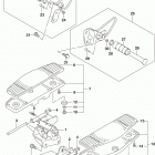 VL1500 Footrest (vl1500bl8 e33)