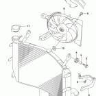 GSX,S1000 Радиатор