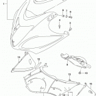GSX1300R,A Cowling body