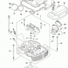 VL1500 Cylinder head (front) (vl1500bl8 e28)