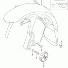DL1000A XA Front fender (dl1000xal8 e28)