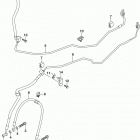 DL1000A XA Передние тормозные трубки