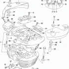 VL800 Cylinder head (rear) (vl800tl8 e03)