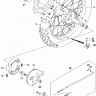 DR,Z125,L Rear wheel (dr-z125ll8 e03)