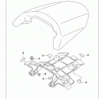 VZ1500 Seat tail box