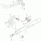 GSX,S1000 Подножка