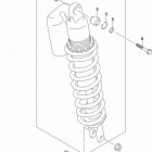 DR,Z400S Задние амортизаторы
