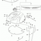 GSX,R600 Fuel tank (gsx-r600l8 e03)