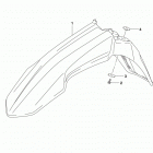 RMX450Z Переднее крыло