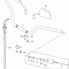 DL1000A XA Handlebar (dl1000xal8 e33)