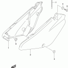 RM85 Обтекатель рамы