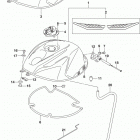 GSX,R750 Fuel tank (gsx-r750l8 e33)