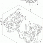 RMX450Z Картер двигателя