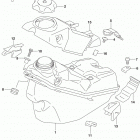 RM,Z450 Топливный бак