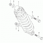 GSX250R Задние амортизаторы