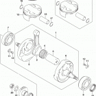 RM,Z450 Коленвал