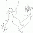 UH200,A Front brake hose (uh200al8 p28)