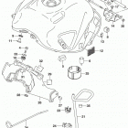 GSX,S750 Fuel tank (gsx-s750l8 e33)