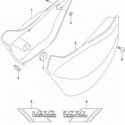 RV200 Обтекатель рамы
