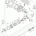 VL1500 Propeller shaft  /  final drive gear (vl1500tl8 e2...