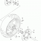 GSX,S1000 Front wheel (gsx-s1000azl8 e28)