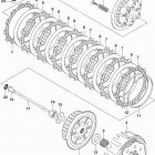 RM,Z450 Сцепление