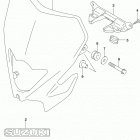 RMX450Z Headlamp cover (rmx450zl8 e03)