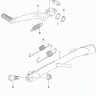 GSX,S750 Подножка