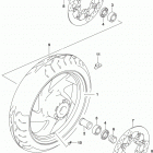 VZR1800 Front wheel (vzr1800bzl8 e03)