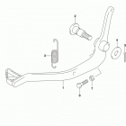 DR,Z125,L Педаль тормоза