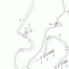 GSX,S750 Front brake hose (gsx-s750zl8 e33)