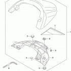 VZR1800 Seat tail box (vzr1800bzl8 e33) (jru)