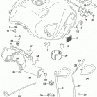 GSX,S750 Fuel tank (gsx-s750azl8 e28)