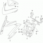 GSX,S1000 Headlamp housing (gsx-s1000l8 e33)