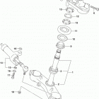 GSX1300R,A Траверса нижняя