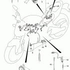 GSX,S750 Wiring harness (gsx-s750l8 e33)