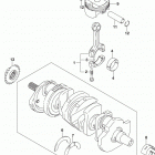 GSX,S750 Коленвал