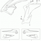 DR,Z70 Fuel tank cover