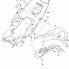 GSX,S750 Задний бампер
